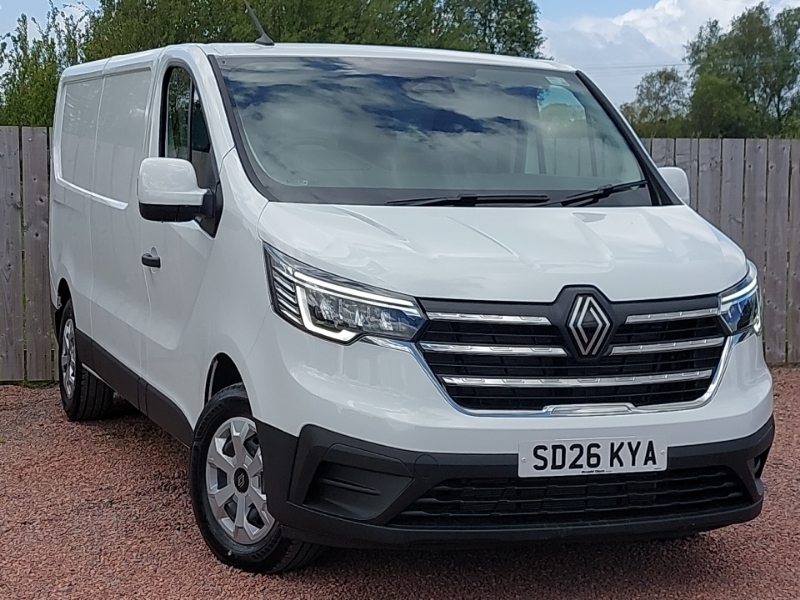 Renault Trafic Ll30 Blue Dci 130 Advance Safety Van White