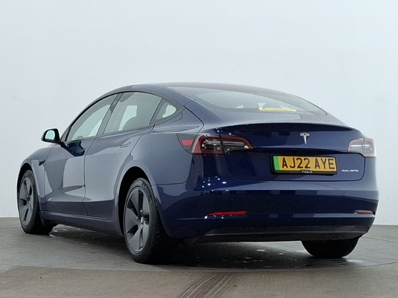 Tesla Model 3 Long Range Awd Blue #2
