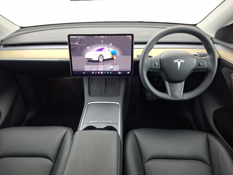 Tesla Model Y Long Range Awd White #3