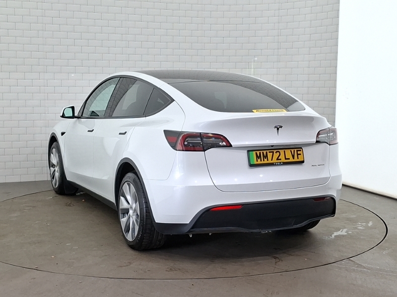 Tesla Model Y Long Range Awd White #2