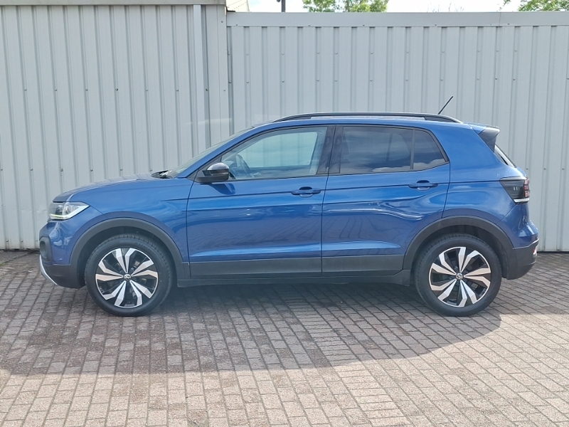 Volkswagen T-Cross 1.0 Tsi Black Edition Blue #4