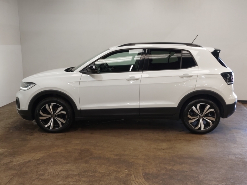 Volkswagen T-Cross 1.0 Tsi 110 Black Edition Dsg White #4
