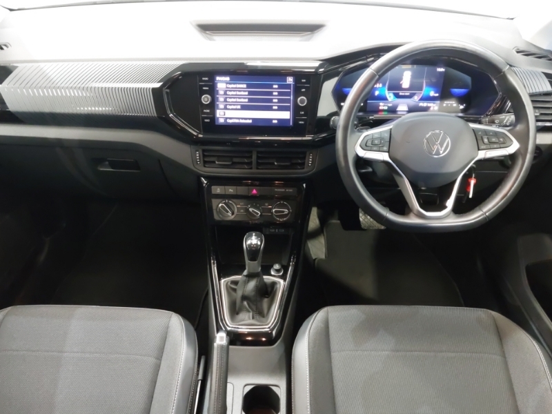 Volkswagen T-Cross 1.0 Tsi 110 Black Edition Dsg White #3