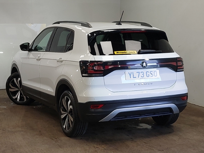 Volkswagen T-Cross 1.0 Tsi 110 Black Edition Dsg White #2