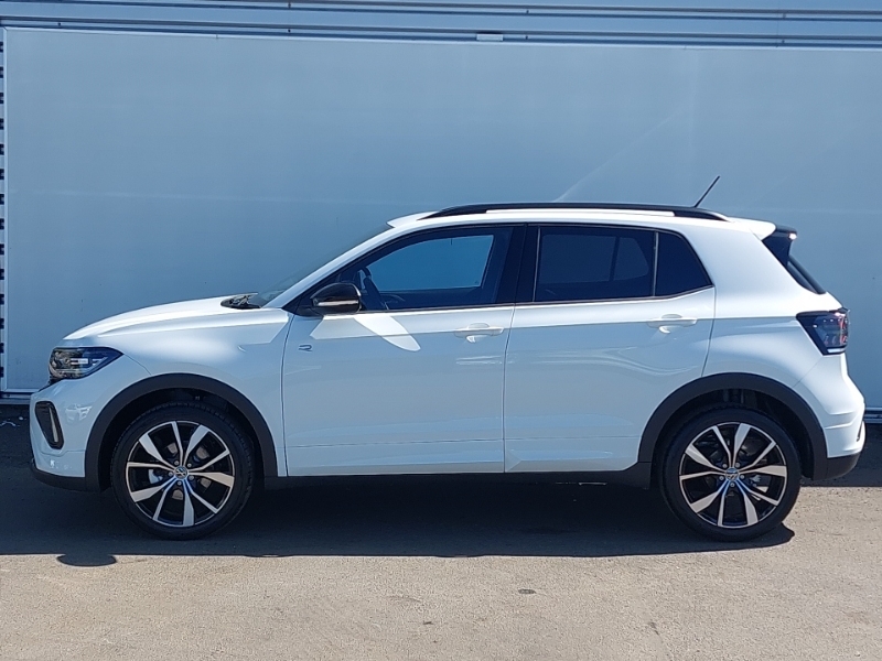 Volkswagen T-Cross 1.0 Tsi Black Edition White #4