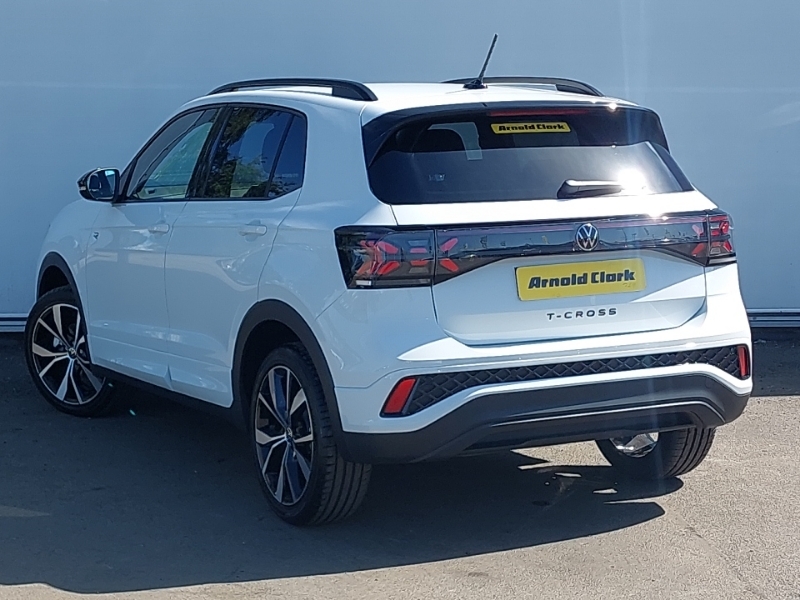 Volkswagen T-Cross 1.0 Tsi Black Edition White #2