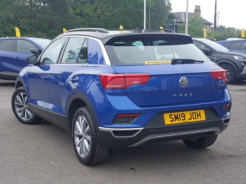 Volkswagen T-Roc 1.5 Tsi Evo Se SM19JOH Blue #2