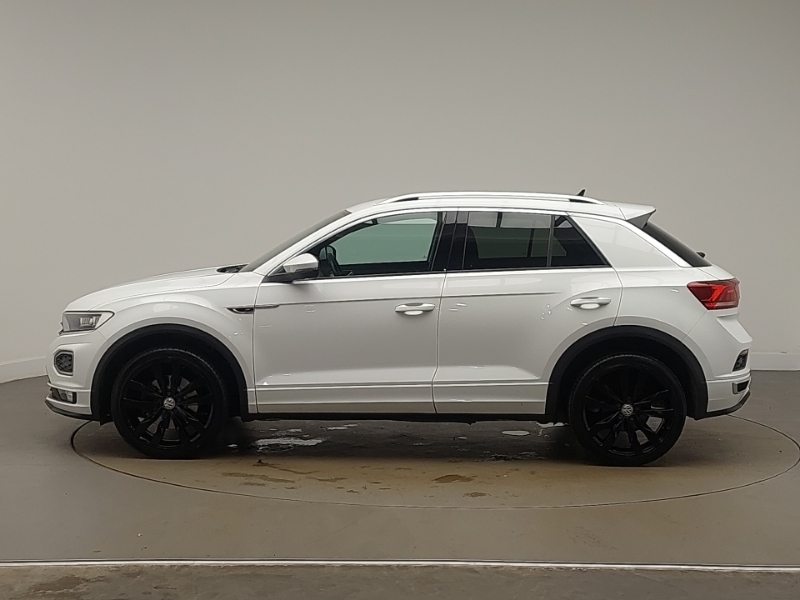 Volkswagen T-Roc 1.6 Tdi R-line White #4