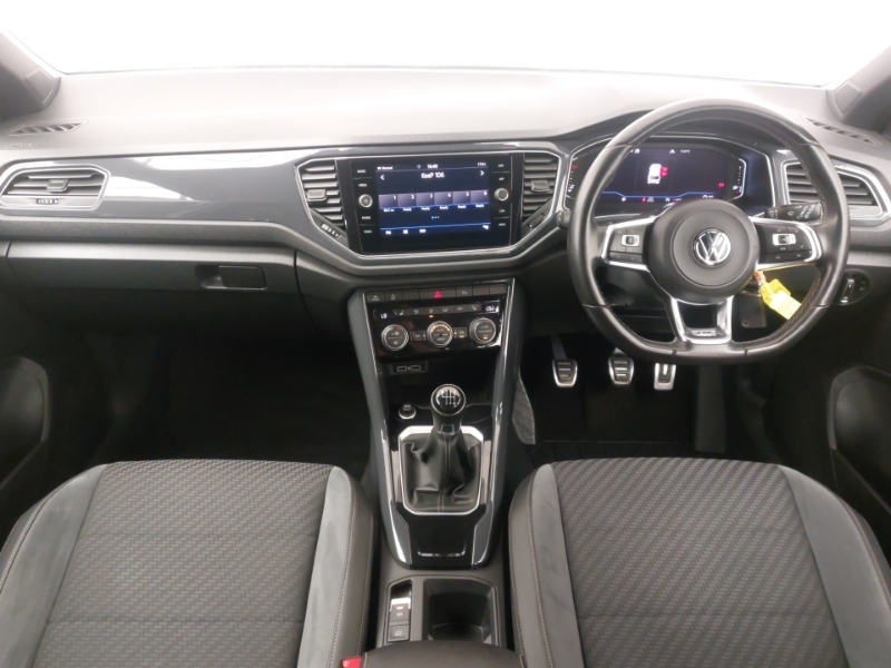 Volkswagen T-Roc 1.6 Tdi R-line White #3
