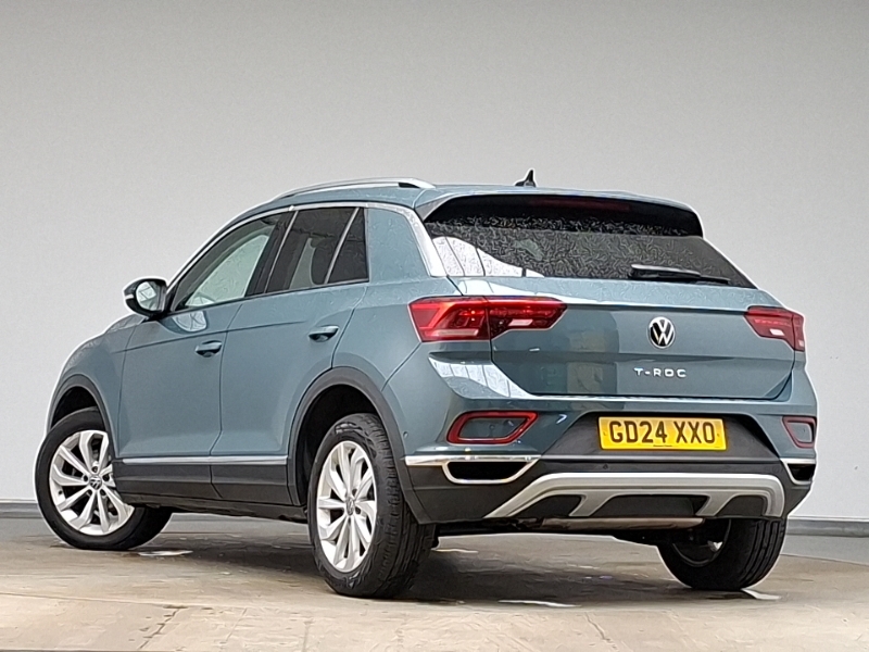 Volkswagen T-Roc 1.5 Tsi Style Dsg GD24XXO Blue #2