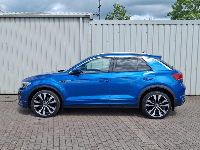 Volkswagen T-Roc 2.0 Tdi Evo R-line Dsg Blue #4