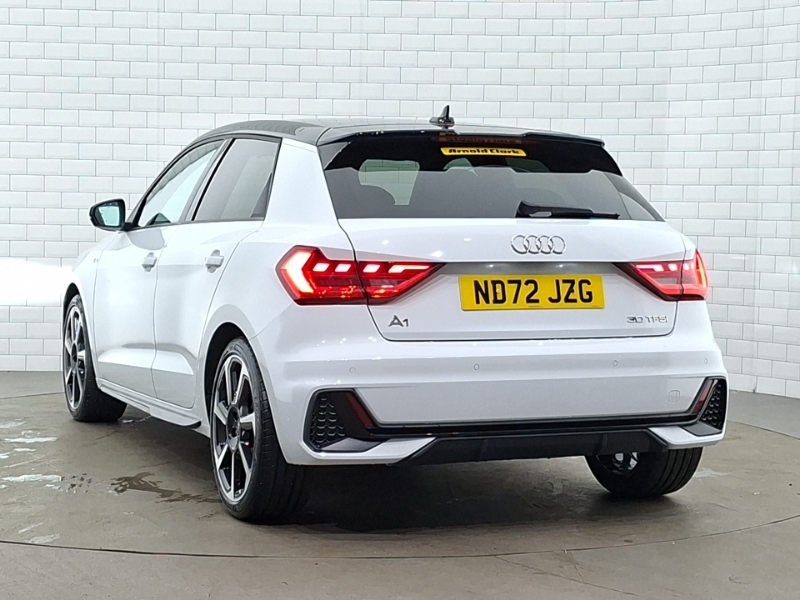 Audi A1 30 Tfsi 110 Black Edition S Tronic Tech Pack ND72JZG White #2