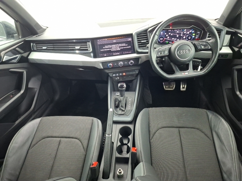 Audi A1 30 Tfsi 110 Black Edition S Tronic Tech Pack ND72JZG White #3