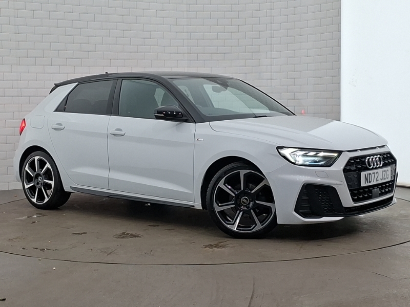 Audi A1 30 Tfsi 110 Black Edition S Tronic Tech Pack ND72JZG White #6