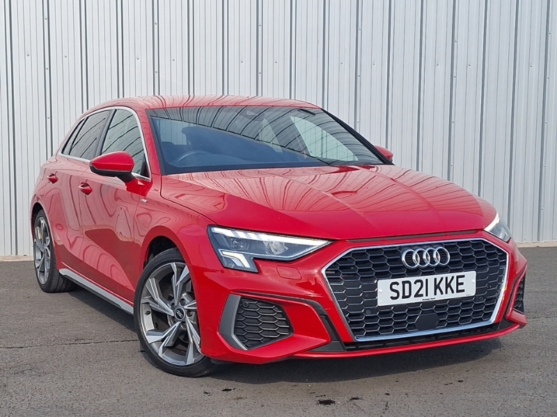 Audi A3 35 Tfsi S Line Red