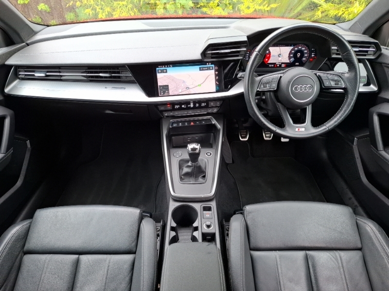 Audi A3 35 Tfsi S Line Red #3