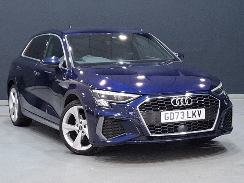 Audi A3 35 Tfsi S Line S Tronic GD73LKV Blue