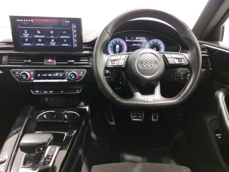 Audi A4 Black Edition White #8