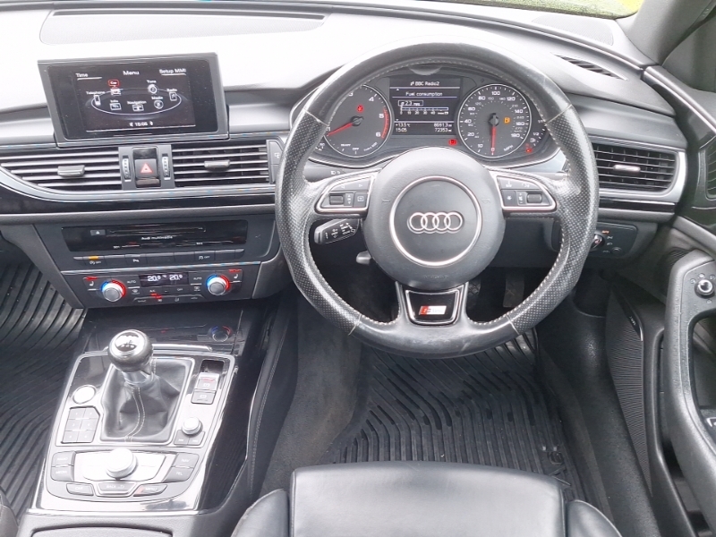 Audi A6 Saloon Black #8