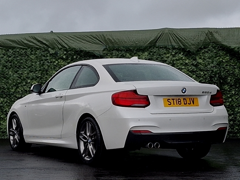 BMW 2 Series 220D M Sport Nav White #2