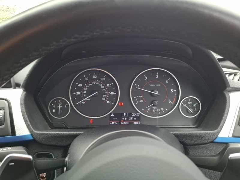 BMW 3 Series 320D Efficientdynamics Sport White #15