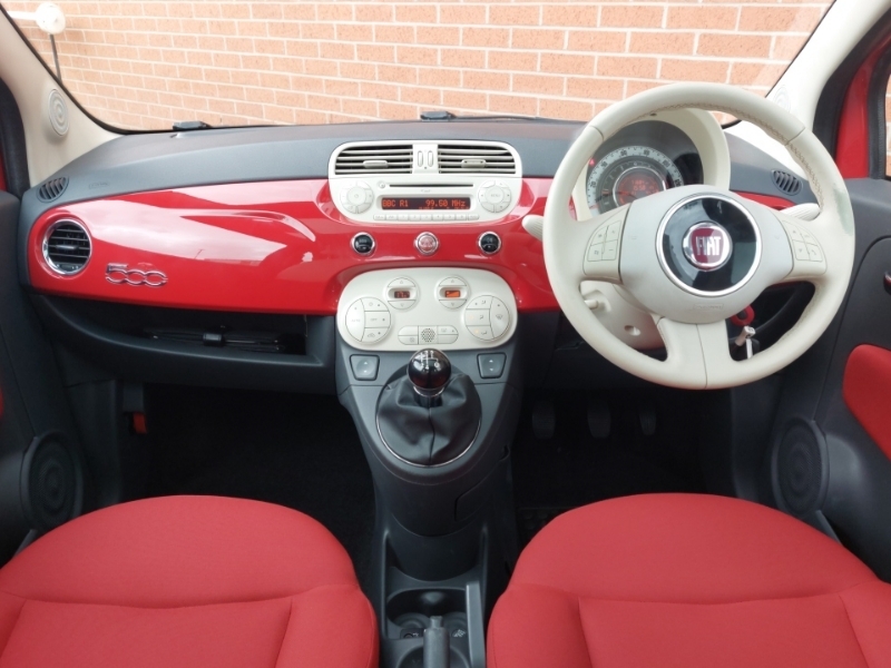 Fiat 500 0.9 Twinair Lounge ML12TNO Red #3