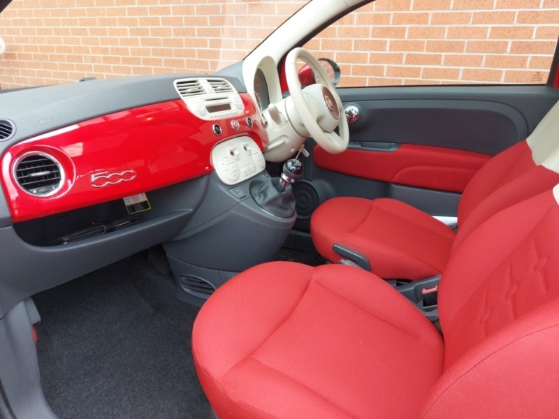 Fiat 500 0.9 Twinair Lounge ML12TNO Red #5