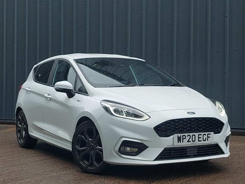Ford Fiesta 1.0 Ecoboost 95 St-line Edition White