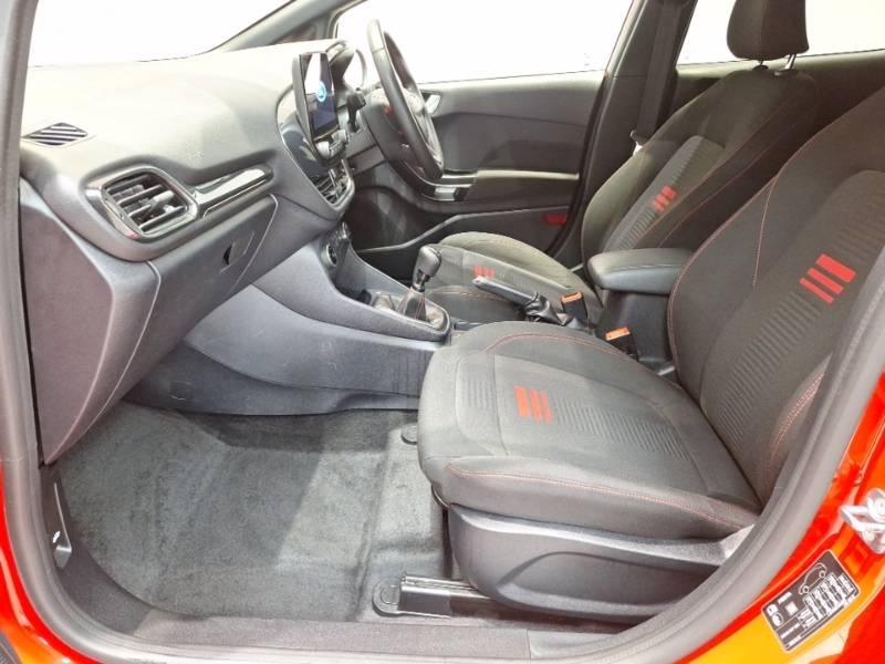 Ford Fiesta 1.0 Ecoboost Hybrid Mhev 125 St-line FD23HFG Red #5