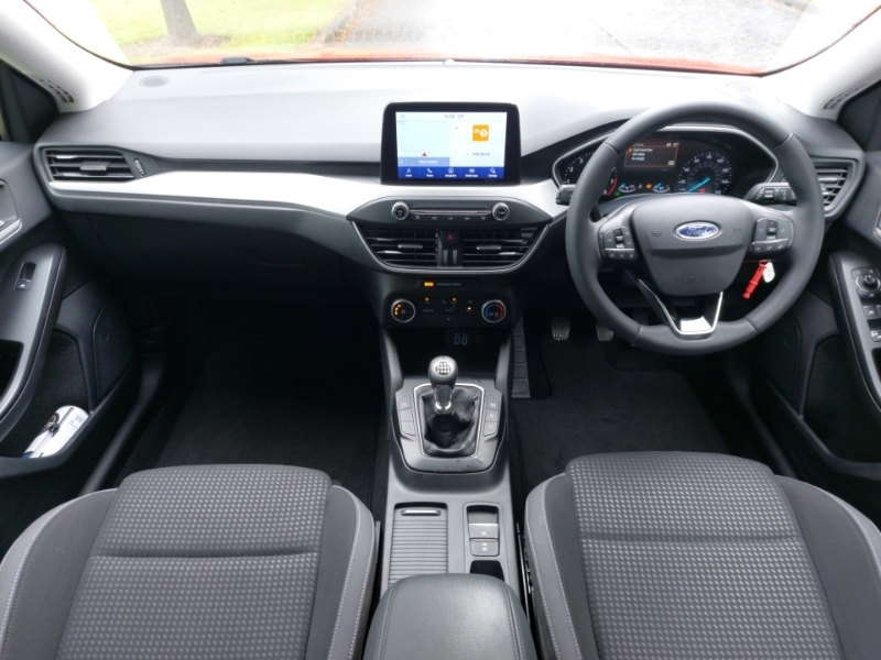 Ford Focus 1.0 Ecoboost Hybrid Mhev 125 Zetec Edition MM71EEH Red #3
