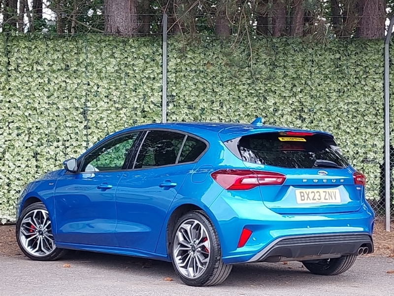 Ford Focus 1.0 Ecoboost Hybrid Mhev 155 St-line X BX23ZNV Blue #2