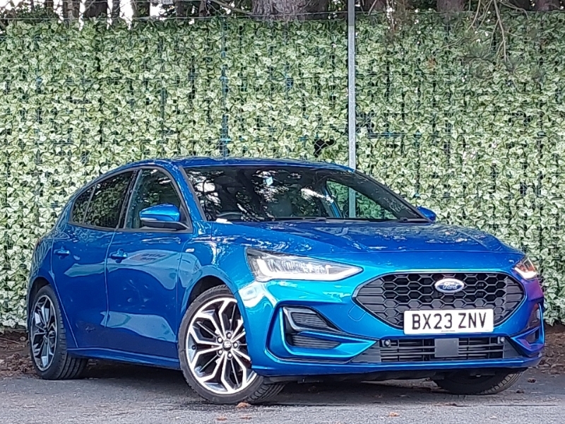 Ford Focus 1.0 Ecoboost Hybrid Mhev 155 St-line X Blue