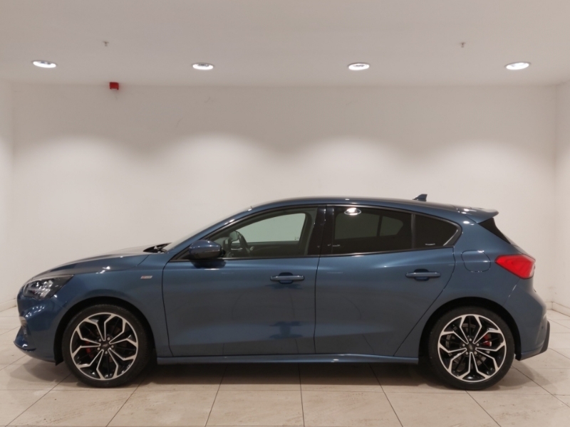 Ford Focus 1.0 Ecoboost Hybrid Mhev 125 St-line X Edition Blue #4