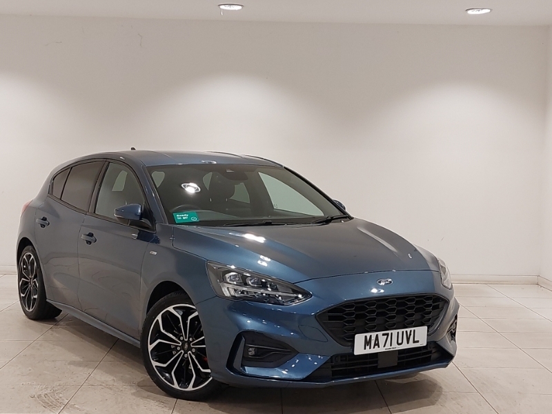 Ford Focus 1.0 Ecoboost Hybrid Mhev 125 St-line X Edition Blue
