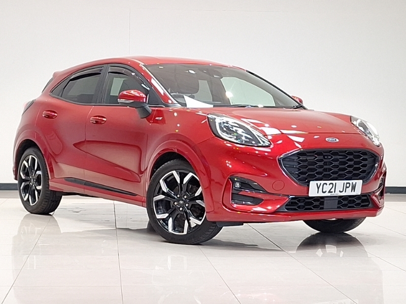 Ford Puma 1.0 Ecoboost Hybrid Mhev St-line X Red