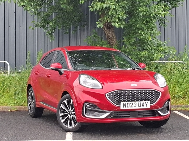 Ford Puma 1.0 Ecoboost Hybr Mhev 155 St-line Vignale Dct Red