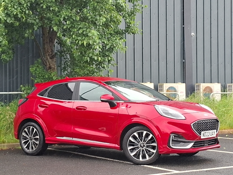 Ford Puma 1.0 Ecoboost Hybr Mhev 155 St-line Vignale Dct Red #6