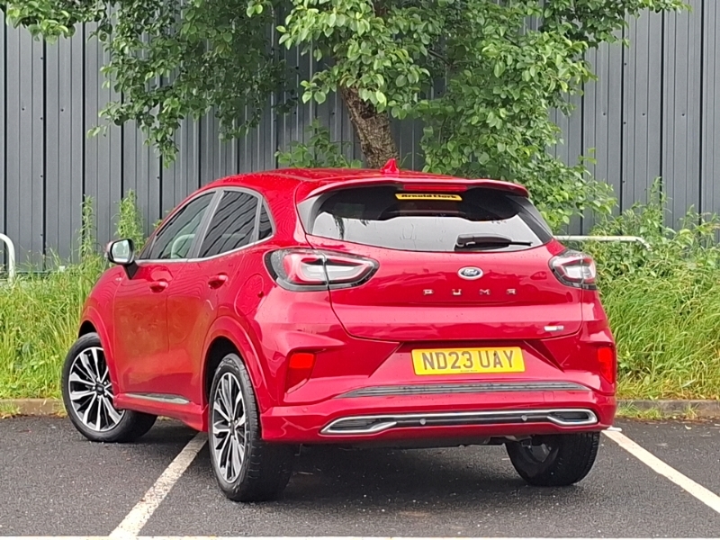 Ford Puma 1.0 Ecoboost Hybr Mhev 155 St-line Vignale Dct Red