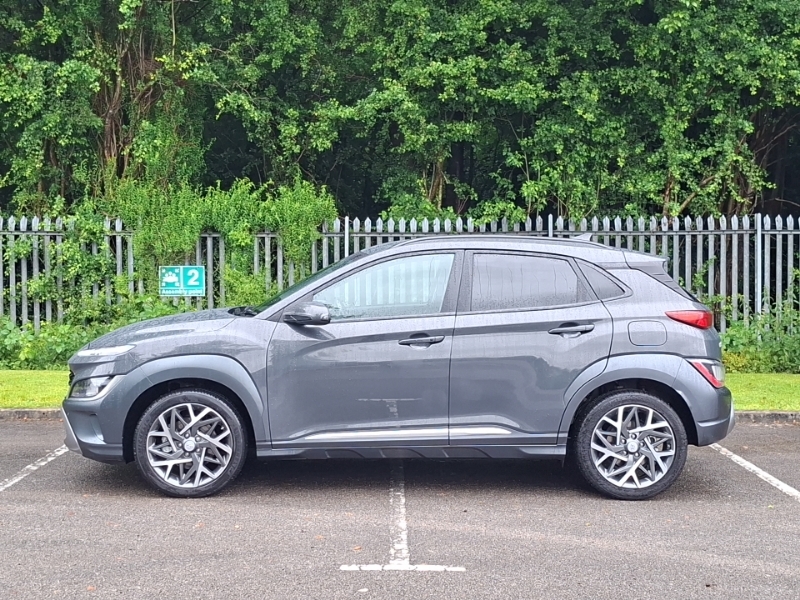 Hyundai Kona 1.6 Gdi Hybrid Premium Dct Grey #4