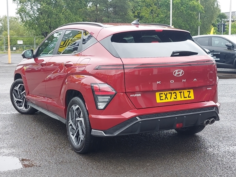 Hyundai Kona 1.6 Gdi Hybrid N Line S Dct Red #2