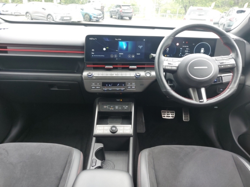 Hyundai Kona 1.6 Gdi Hybrid N Line S Dct Red #3