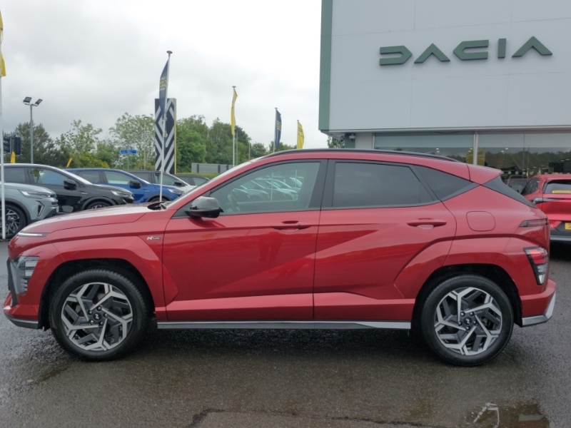 Hyundai Kona 1.6 Gdi Hybrid N Line S Dct Red #4