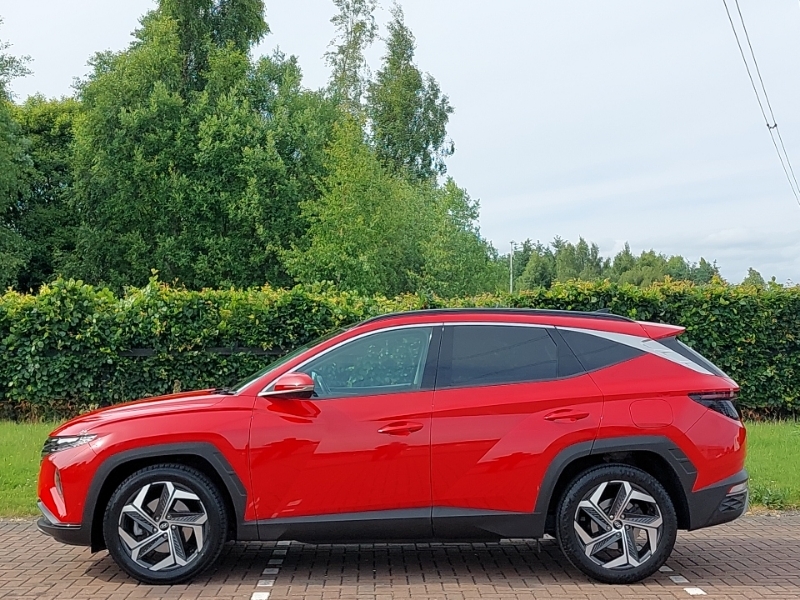 Hyundai Tucson 1.6 Tgdi Ultimate 2Wd YV23WXO Red #4