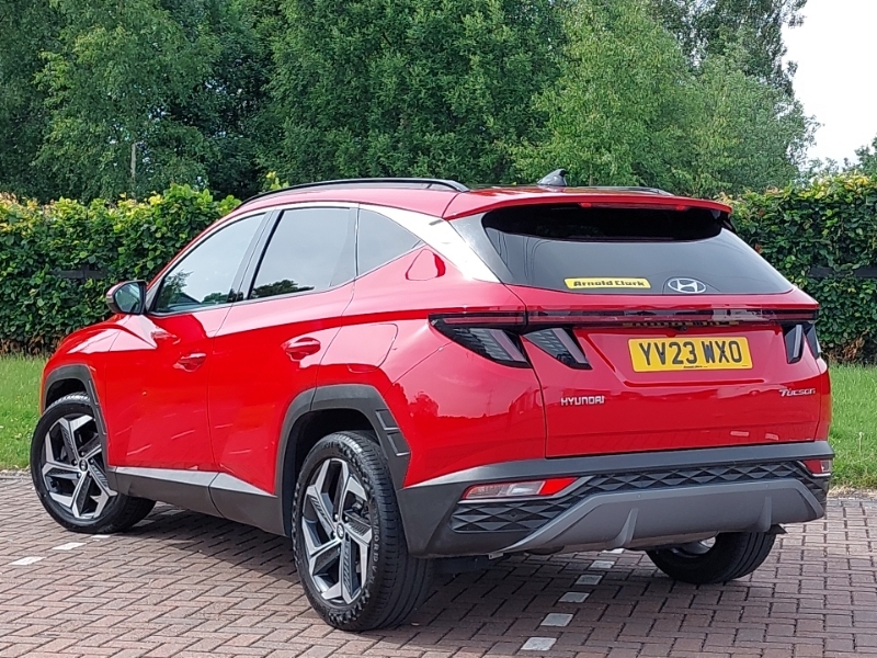Hyundai Tucson 1.6 Tgdi Ultimate 2Wd YV23WXO Red #2