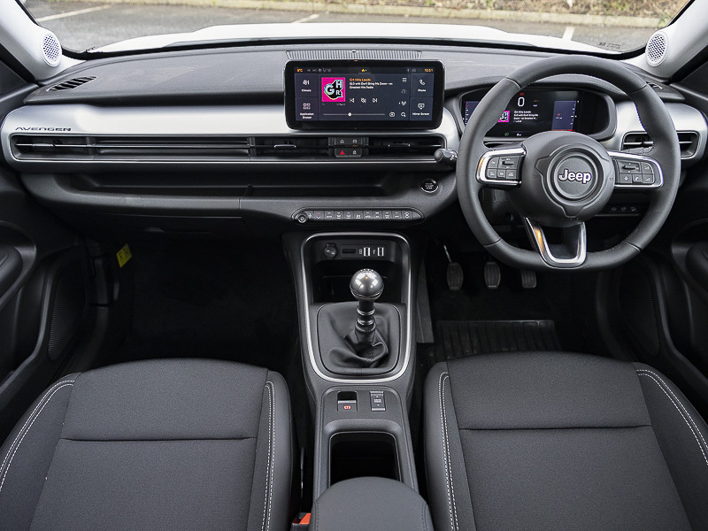 Jeep Avenger 1.2 E-hybrid Altitude Dct Black #3