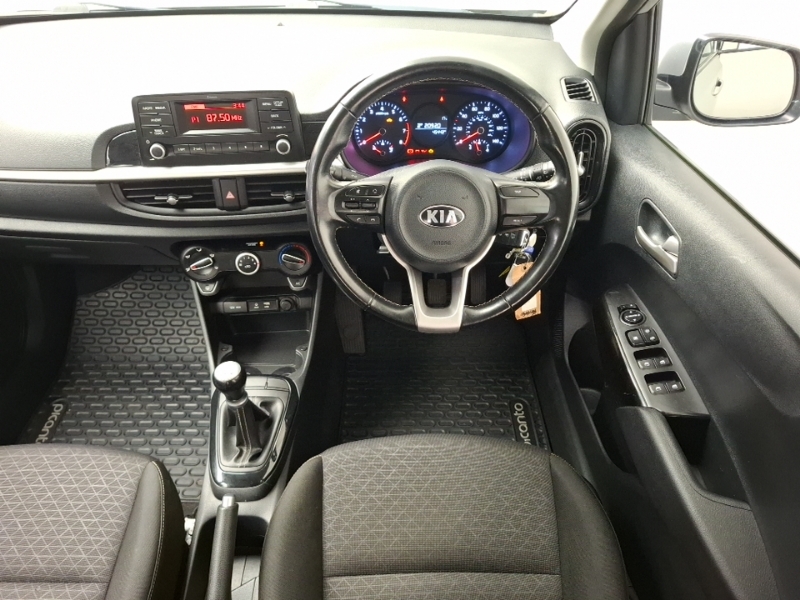 Kia Picanto Hatchback White #8