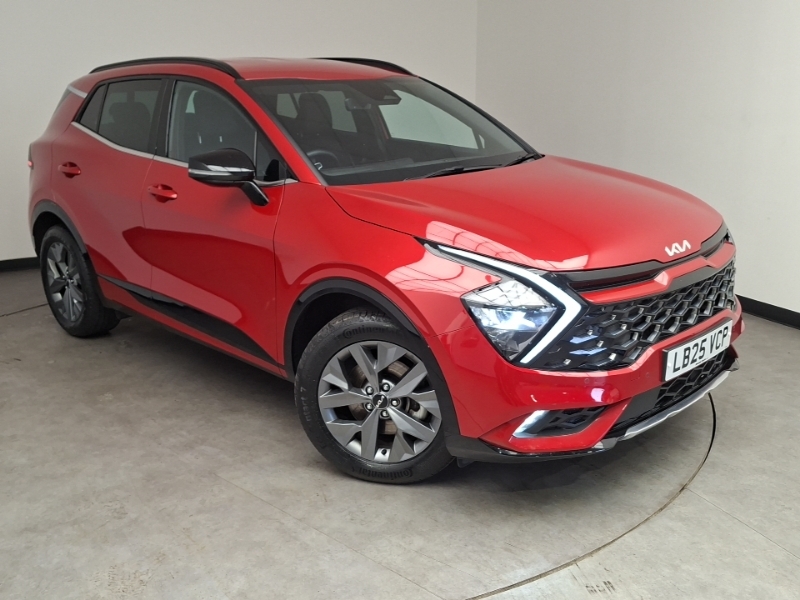 Kia Sportage 1.6T Gdi 207 Hev Gt-line Red