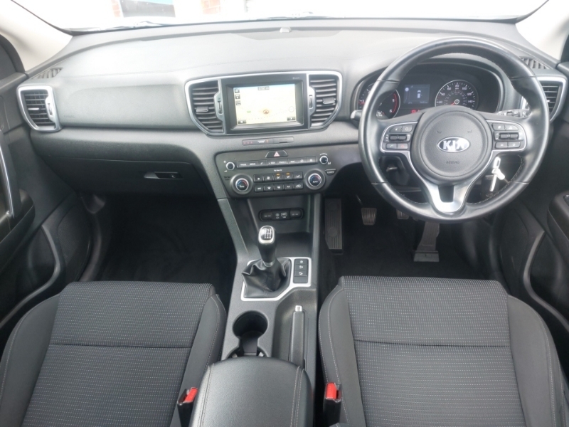 Kia Sportage 1.7 Crdi 3 Isg 114 Bhp Silver #3