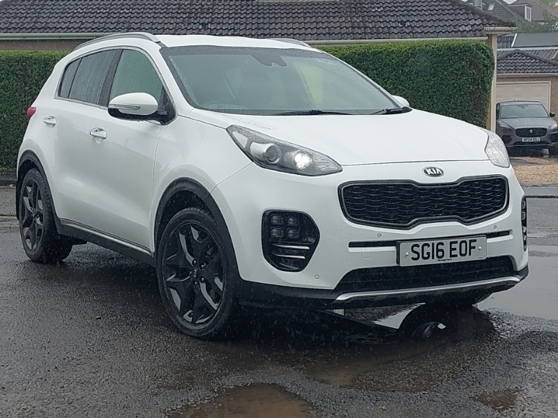 Kia Sportage 1.6T Gdi Gt-line Awd White