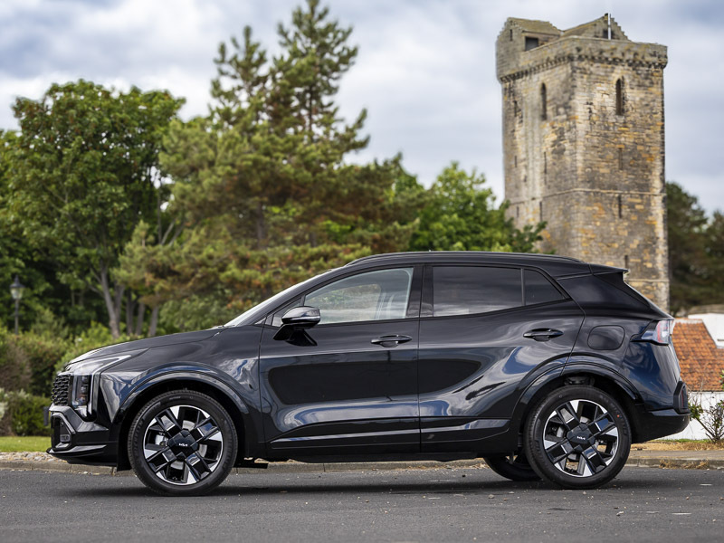 Kia Sportage 1.6T Gdi Hev Gt-line SB26VZN Black #4